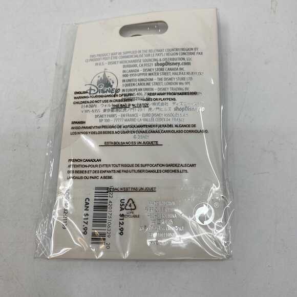 Disney Blue Synthetic People Movers Bag Charm | Classic Accessory - Picture 3 of 3